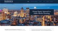 Desktop Screenshot of praesidiumim.com