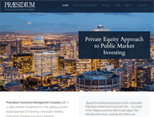 Tablet Screenshot of praesidiumim.com